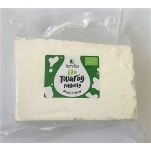 TWARÓG PÓŁTŁUSTY BIO (około 1,0 kg) - TURVITA