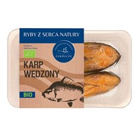 KARP WĘDZONY DZWONKO BIO (około 0,50 kg) (TACKA) - GOSPODARSTWO RYBACKIE ZAWÓLCZE (NA ZAMÓWIENIE)