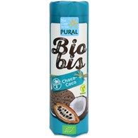 CIASTKA MARKIZY KAKAOWE Z KREMEM KOKOSOWYM WEGAŃSKIE BIO 300 g - PURAL (BIO BIS)