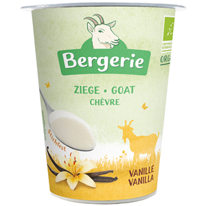 KOZI JOGURT O SMAKU WANILIOWYM BIO 125 g - BERGERIE
