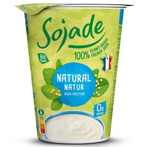 PRODUKT SOJOWY NATURALNY BEZ CUKRU BEZGLUTENOWY BIO 400 g - SOJADE