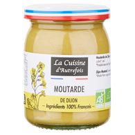 MUSZTARDA DIJON BIO 215 g -  LA CUISINE D AUTREFOIS