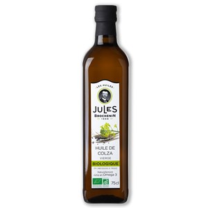 OLEJ RZEPAKOWY VIRGIN OMEGA-3 BIO 750 ml - JULES BROCHENIN