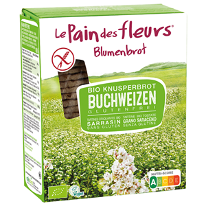 PIECZYWO CHRUPKIE PROTEINOWE GRYCZANE BEZGLUTENOWE BIO 150 g - LE PAIN DES FLEURS