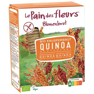 PIECZYWO CHRUPKIE BŁONNIKOWE QUINOA BEZGLUTENOWE BIO 150 g - LE PAIN DES FLEURS