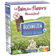 PIECZYWO CHRUPKIE PROTEINOWE GRYCZANE BEZ DODATKU SOLI I CUKRU BEZGLUTENOWE BIO 150 g - LE PAIN DES FLEURS