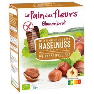 PIECZYWO CHRUPKIE ORZECHOWE BEZGLUTENOWE BIO 150 g - LE PAIN DES FLEURS