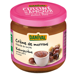 KREM Z KASZTANÓW JADALNYCH BIO 380 g - DANIVAL