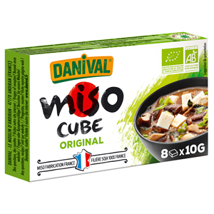 MISO KOSTKI BIO (8 x 10 g) 80 g - DANIVAL