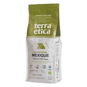 KAWA MIELONA ARABICA 100 % MEKSYK FAIR TRADE BIO 250 g - TERRA ETICA