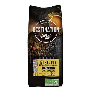 KAWA ZIARNISTA ARABICA 100 % ETIOPIA FAIR FOR LIFE BIO 500 g - DESTINATION