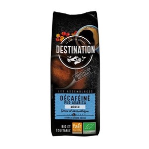 KAWA MIELONA BEZKOFEINOWA ARABICA 100 % FAIR FOR LIFE BIO 250 g - DESTINATION