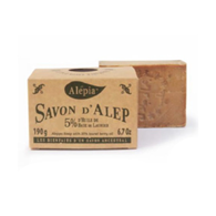 MYDŁO Z ALEPPO W KOSTCE Z OLEJEM LAUROWYM 5 % 190 g - ALEPIA