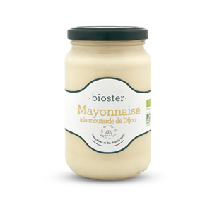 MAJONEZ JAJECZNY Z MUSZTARDĄ DIJON BIO 325 g - BIOSTER