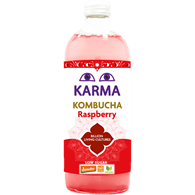 KOMBUCHA O SMAKU MALINOWYM FAIR FOR LIFE DEMETER BIO 1 L - KARMA KOMBUCHA