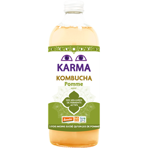 KOMBUCHA Z JABŁKIEM FAIR FOR LIFE DEMETER BIO 1 L - KARMA KOMBUCHA