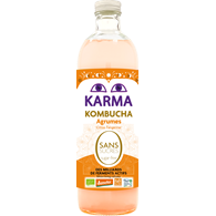 KOMBUCHA Z CYTRUSAMI BEZ CUKRU FAIR FOR LIFE DEMETER BIO 750 ml - KARMA KOMBUCHA