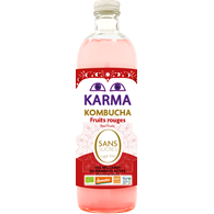 KOMBUCHA Z OWOCAMI CZERWONYMI BEZ CUKRU FAIR FOR LIFE DEMETER BIO 750 ml - KARMA KOMBUCHA