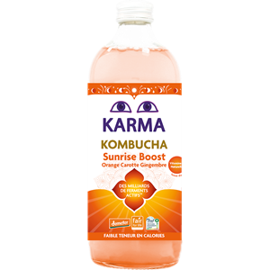 KOMBUCHA SUNRISE BOOST FAIR FOR LIFE DEMETER BIO 1 L - KARMA KOMBUCHA