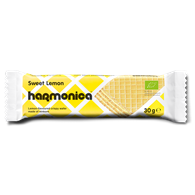 WAFELEK Z SAMOPSZY Z KREMEM MLECZNO - CYTRYNOWYM BIO 30 g - HARMONICA