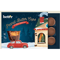 ŚWIĄTECZNY BOX: PRALINY Z KREMEM ORZECHOWYM BIO (12 x 13 g) 156 g - BETT'R (PRODUKT SEZONOWY)