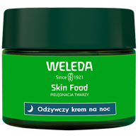 KREM DO TWARZY ODŻYWCZY NA NOC ECO 40 ml - WELEDA (SKIN FOOD)