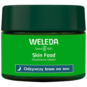 KREM DO TWARZY ODŻYWCZY NA NOC ECO 40 ml - WELEDA (SKIN FOOD)