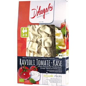 RAVIOLI Z POMIDORAMI I SEREM RICOTTA BIO 250 g - D`ANGELO