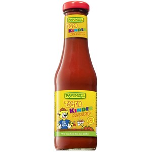 KETCHUP DLA DZIECI TIGER BEZ DODATKU CUKRÓW BIO 450 ml - RAPUNZEL