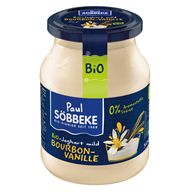 JOGURT KREMOWY WANILIOWY BIO 500 g (SŁOIK) - SOBBEKE