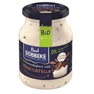 JOGURT STRACCIATELLA (7,5 % TŁUSZCZU W MLEKU) BIO 500 g (SŁOIK) - SOBBEKE