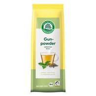 HERBATA ZIELONA GUNPOWDER LIŚCIASTA BIO 100 g - LEBENSBAUM