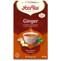 HERBATKA IMBIROWA (GINGER) BIO (17 x 1,8 g) 30,6 g - YOGI TEA