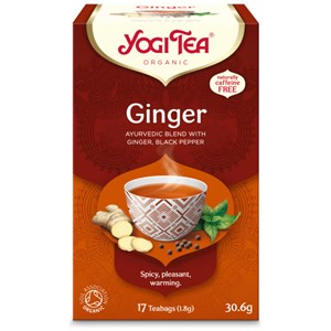 HERBATKA IMBIROWA (GINGER) BIO (17 x 1,8 g) 30,6 g - YOGI TEA