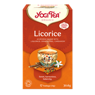 HERBATKA Z LUKRECJĄ (LICORICE) BIO (17 x 1,8 g) 30,6 g - YOGI TEA