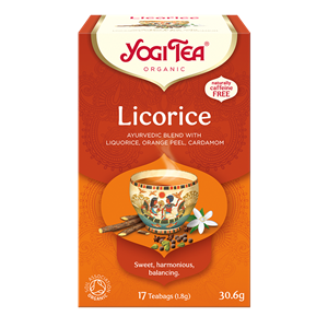 HERBATKA Z LUKRECJĄ (LICORICE) BIO (17 x 1,8 g) 30,6 g - YOGI TEA