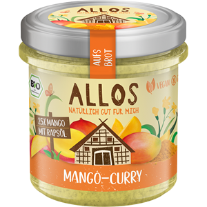 PASTA KREMOWA Z MANGO I CURRY BEZGLUTENOWA BIO 140 g - ALLOS