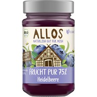 MUS JAGODOWY (75 % OWOCÓW) BIO 250 g - ALLOS