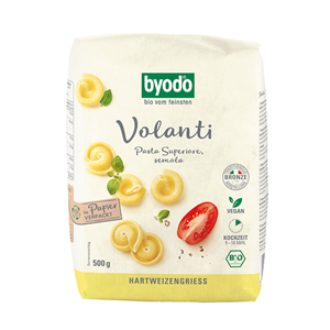 MAKARON (SEMOLINOWY) VOLANTI BIO 500 g - BYODO