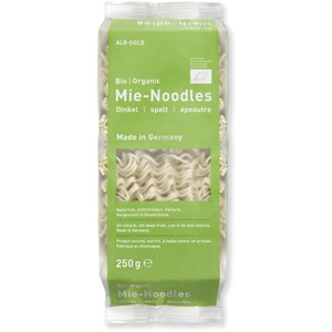 MAKARON (ORKISZOWY) NOODLE INSTANT BIO 250 g - ALB-GOLD