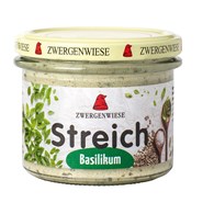 PASTA SŁONECZNIKOWA Z BAZYLIĄ BEZGLUTENOWA BIO 180 g - ZWERGENWIESE