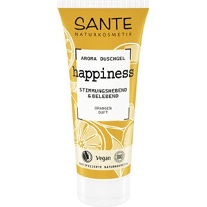 ŻEL POD PRYSZNIC HAPPINESS POMARAŃCZA ECO 200 ml - SANTE