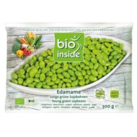 SOJA EDAMAME ŁUSKANA MROŻONA BEZGLUTENOWA BIO 300 g - BIO INSIDE