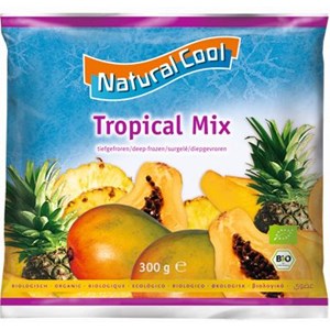 MIX OWOCÓW TROPIKALNYCH MROŻONYCH BIO 300 g - NATURALCOOL