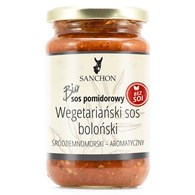 SOS BOLOŃSKI WEGAŃSKI BEZGLUTENOWY BIO 330 ml - SANCHON