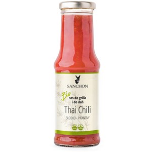 SOS THAI CHILI WEGAŃSKI BEZGLUTENOWY BIO 210 ml - SANCHON