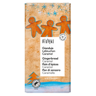 CZEKOLADA GIANDUJA Z KAWAŁKAMI PIERNIKA I KARMELU BIO 100 g - VIVANI (PRODUKT SEZONOWY)