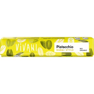 BATON PISTACJOWY W STYLU DUBAJSKIM BIO 40 g - VIVANI