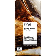 CZEKOLADA GORZKA NUGATOWA BIO 80 g - VIVANI