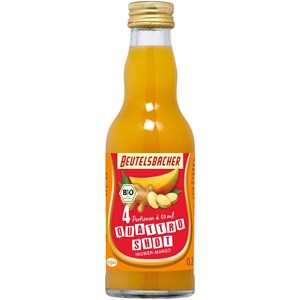 SHOT NA ODPORNOŚĆ JABŁKO - MANGO - IMBIR - KURKUMA BIO 200 ml - BEUTELSBACHER